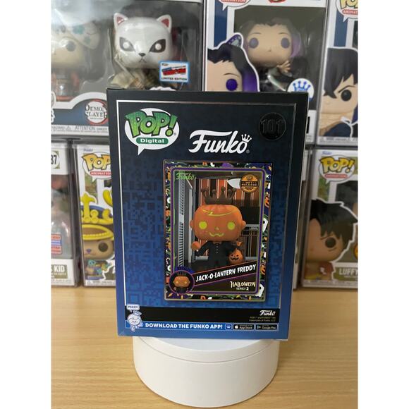 Funko Pop! Digital | Jack-O-Lantern Freddy #101 ROYALTY | Halloween 2 LE 3000 - Picture 3 of 6